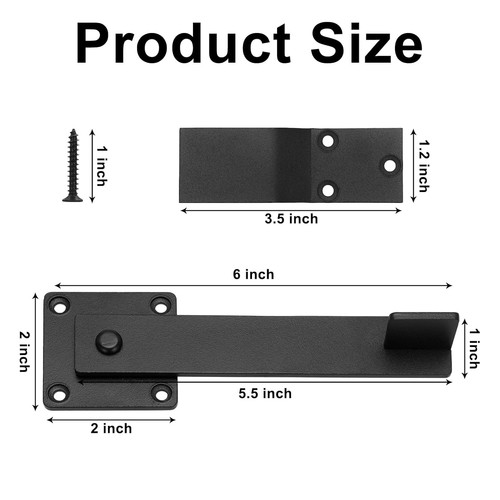 Farm gate latch - 6",