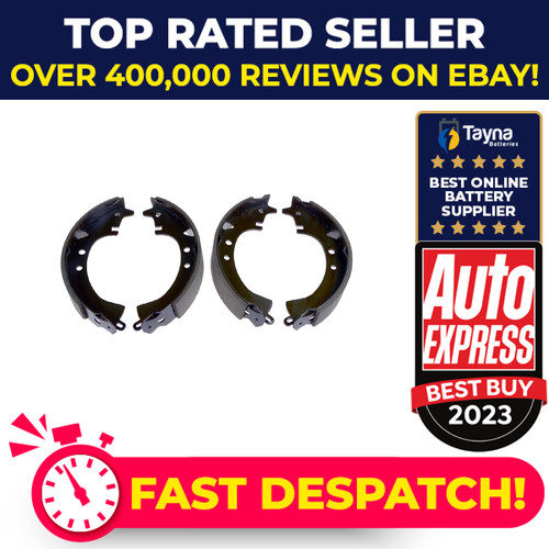 Brake shoes set adt34102 blue - shoes,