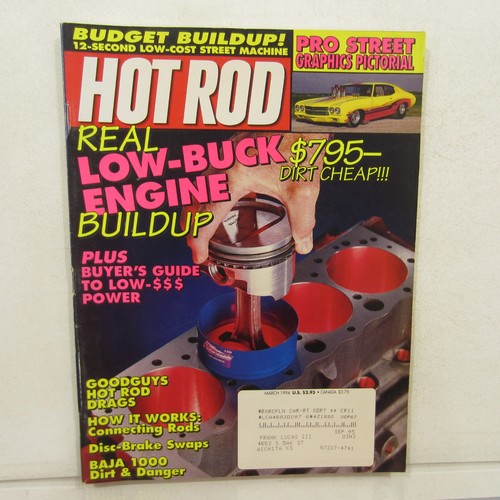 Hot rod magazine mar - hot,