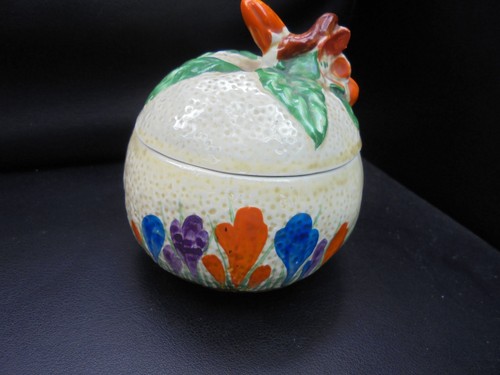 Clarice cliff orange shape - clarice,