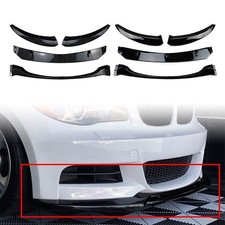 Car Front Bumper Lip Chin Spoiler Splitter For BMW 1 Series E82 E88 2007-2010