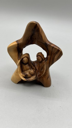 Holy family star - holy, wood