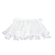 Dollhouse Lace Curtain Attractive Multi Layered Miniature Dollhouse Curtain Skin