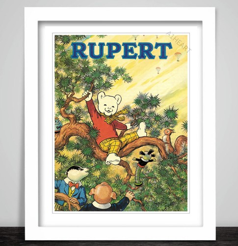 Rupert bear annual book - bear,