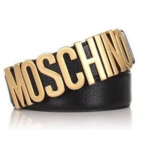 Moschino couture black leather - moschino,