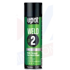 UPOL WELD#2 Weld Through Zinc Rich Primer Aerosol 450ml U-POL
