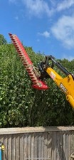 Mini Digger Hedge Cutter