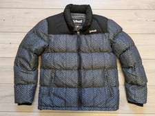 SCHOTT NYC UTAH Mens Puffer PADDED JACKET BLACK M Medium