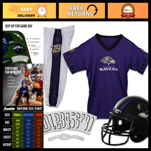 Nfl uniform set - nfl, kids