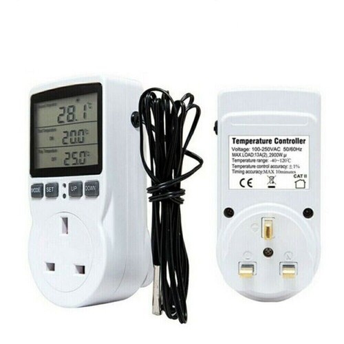 Digital plug thermostat - digital,