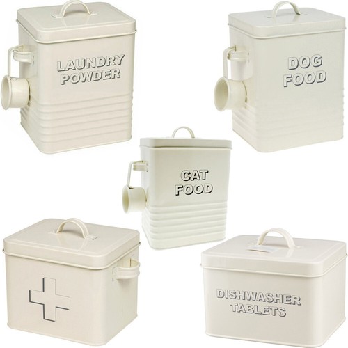 Storage tin box jar - tin,