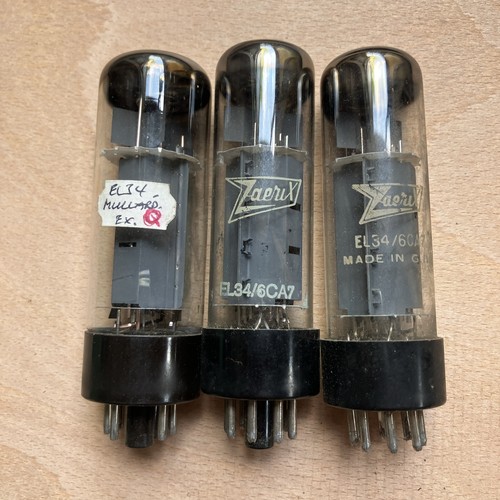 El34 vacuum tube valves - el34,