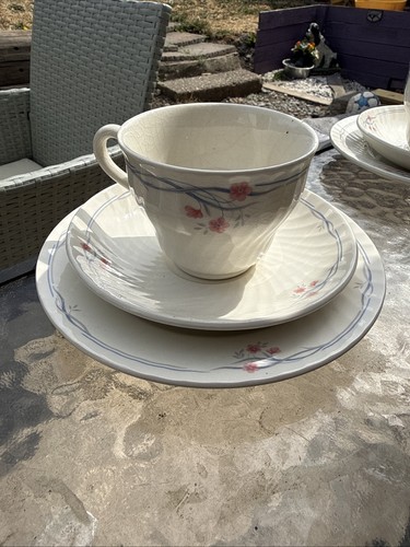 Vintage trio tea cup - tea, saucer
