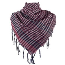 Arab Keffiyeh Shemagh Square Scarf Colorblock Houndstooth Desert Shawl Scarves