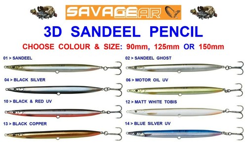 Savage gear sandeel pencil - savage,
