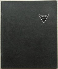 TRIUMPH MOTORCYCLES RANGE Sales Brochure 1992-93 #3862315 TROPHY Tiger DAYTONA +