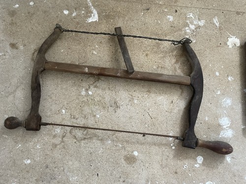 Old hand saw - hand,