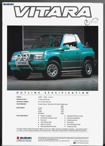 Suzuki vitara verdi soft - suzuki,