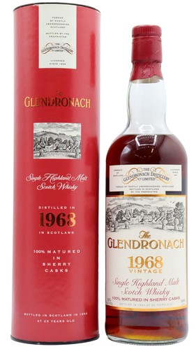 Glendronach single highland - -,