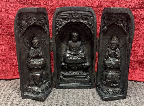 Vtg carved wooden - vtg,