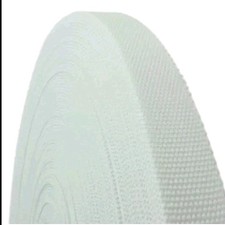 25,38,50mm Wide WHITE Nylon