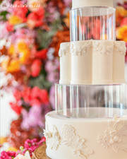 ROUND acrylic fillable clear