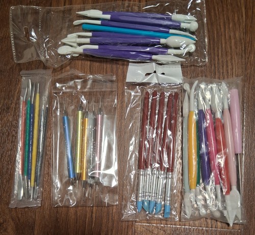 Polymer clay sculpting - clay, tool