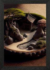 Zen Garden Framed Wall Art