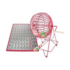 Giant Bingo Cage, 38mm Balls and Board Set