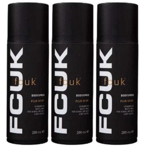 Fcuk sport body spray 200ml - fcuk,