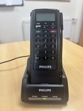 Philips PWR 9250 Mobile Phone Black Great for a 90s film prop!