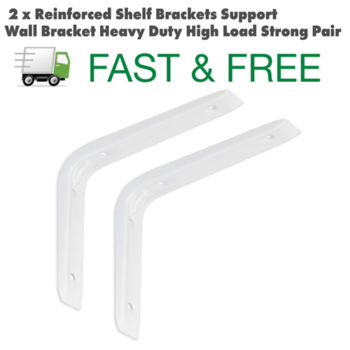 Reinforced shelf brackets - x,