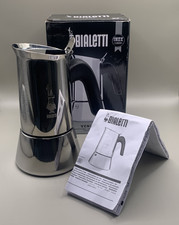 Bialetti Venus Moka Pot Espresso Coffee Maker 4 Cup Stove top Inox Induction New