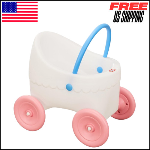 Classic doll stroller foldable - doll,