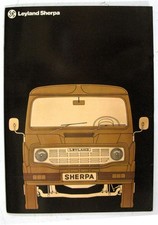 LEYLAND SHERPA Irish Market Commercial Sales Brochure Late 1970s #SHB 2/E