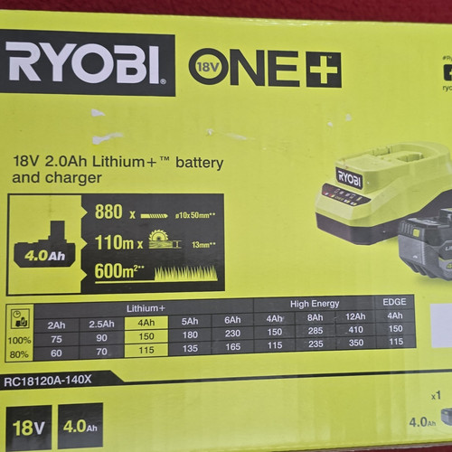 Ryobi one 18v 0ah li - ryobi, li-ion