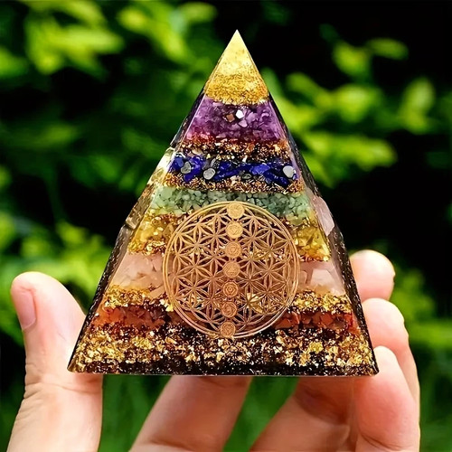 Seven crystal orgonite orgone - seven,
