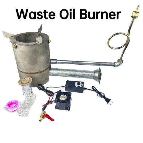 Waste oil burner - old, motor