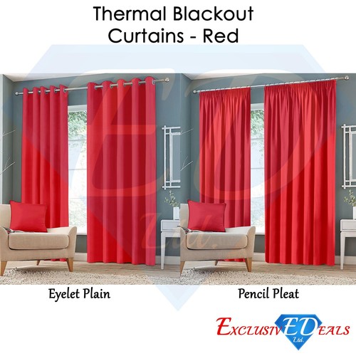 Thermal blackout curtains - blackout,