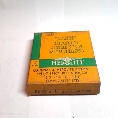 Piston ring hepolite 8640 - ring,