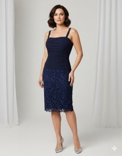 Stunning Navy Lace Bodycon