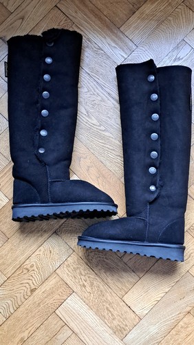 Celtic sheepskin popper boots - sheepskin,