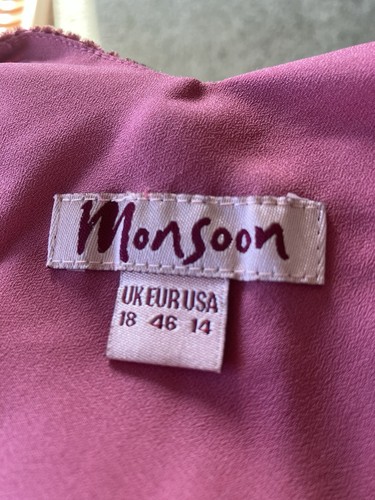 Red monsoon size evening - red,