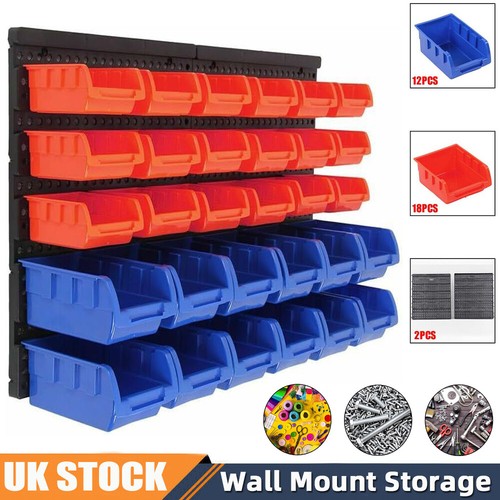 Piece plastic bins - piece, wall