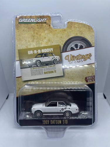 Greenlight datsun 510 white - -,