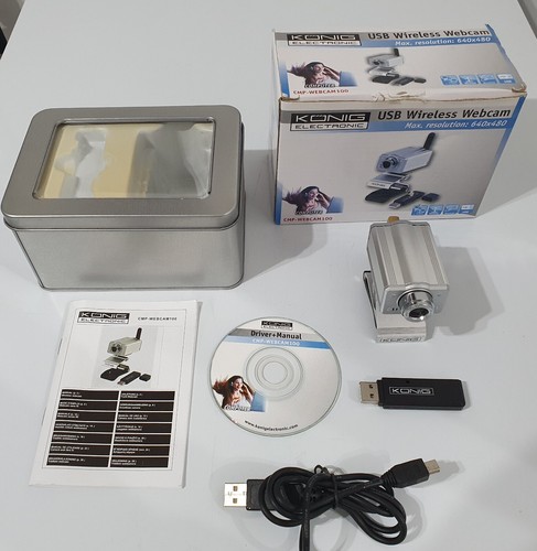 Vintage 2006 konig usb webcam - vintage,