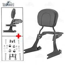 Passenger Backrest Sissy Bar Docking Hardware For Harley Dyna Fat Bob FXDF 10-17