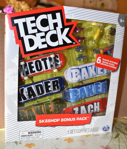 Tech deck baker set - baker, finger