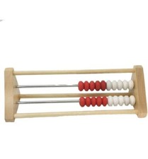 Hand2mind Wooden Rekenrek Abacus - 20 Bead Kids Math Tool New