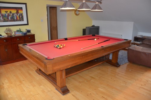 Brunswick mission pool table - mission,